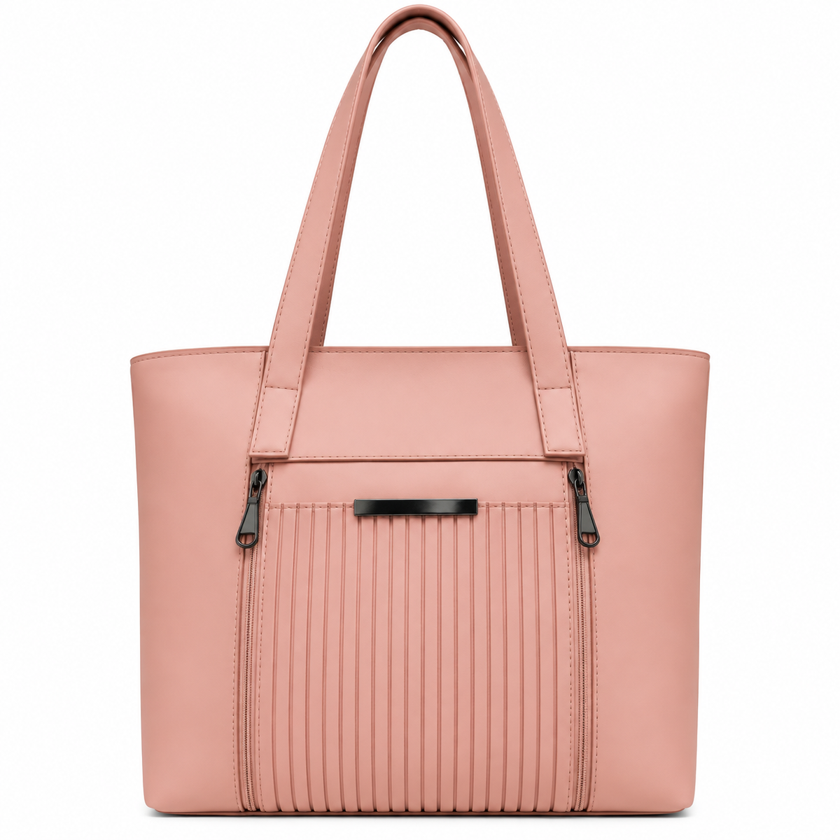 Blush Pink Side Profile Tote Bag