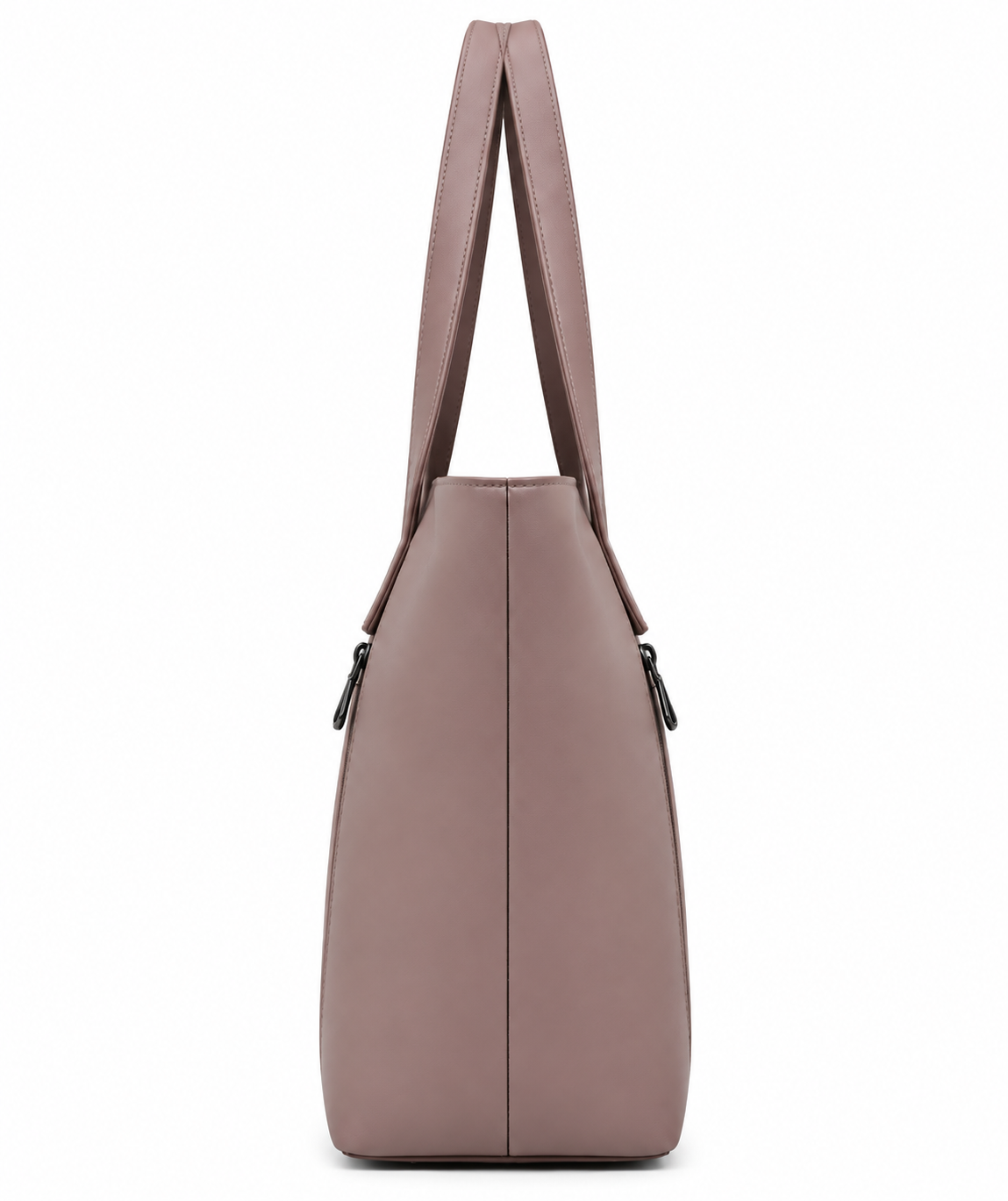 Taupe Side Profile Tote Bag